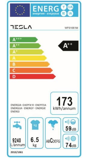Tesla WF61061M clasa energetica