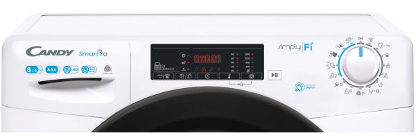 Masina de spalat rufe cu uscator Candy Smart Pro CSOW 4855TB 1-S panou