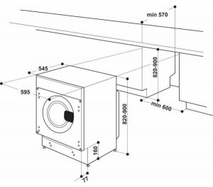 Whirlpool BIWMWG81484EEU dimensiuni