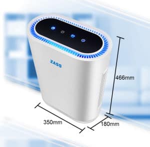 Zass ZAP 01 purificator dimensiuni