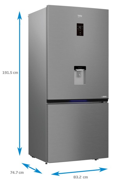 Dimensiuni Beko Rcne720e30dxpn