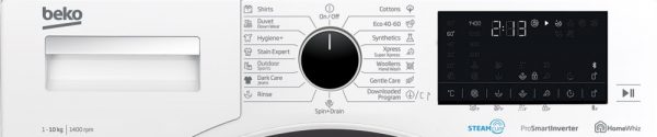 Beko WTV10744X panou control