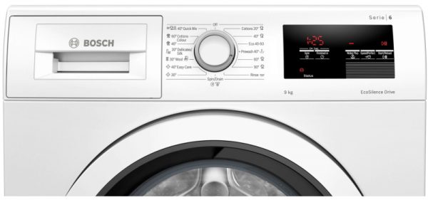 Masina de spalat rufe Bosch WAU24U61BY panou control