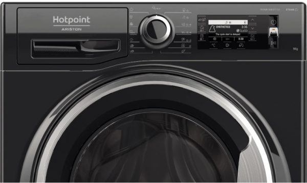 Hotpoint NLCD945BSAEUN masina spalat neagra