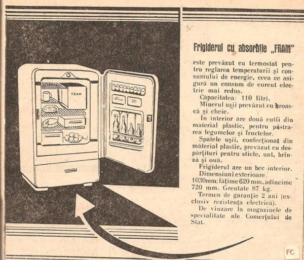 Frigider mic Fram