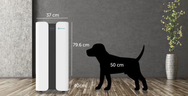 AlecoAir P120 MONOLITH dimensiuni
