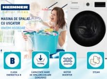 Masina de spalat cu uscator Heinner HWDM-H10614B