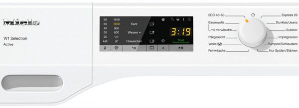Miele WSA 033 WC programe spalare