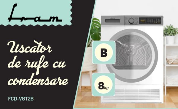 Uscator de rufe Fram FCD-V8T2B