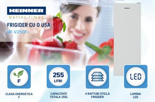 Heinner HF-V250F frigider