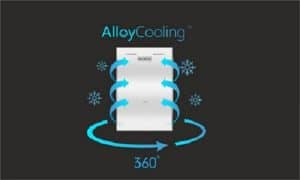 Toshiba GR-RF610WE-PMS alloy cooling