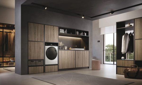 Masina spalat rufe uscator Haier HWD90-B14959U1-S