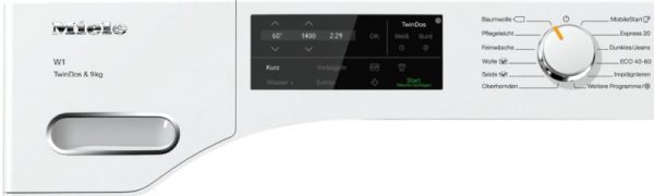 Miele WWG 760 WPS panou control