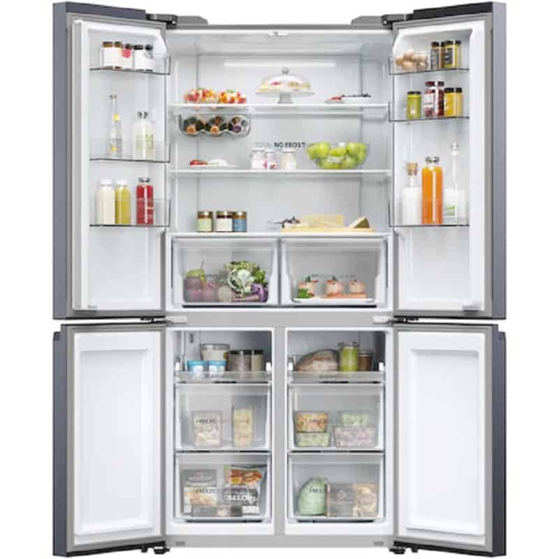 Haier HCR5919ENMB Review, Frigider Side by Side Cube 528 l, Total No