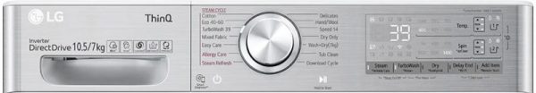 LG F4DV910H2EA programe