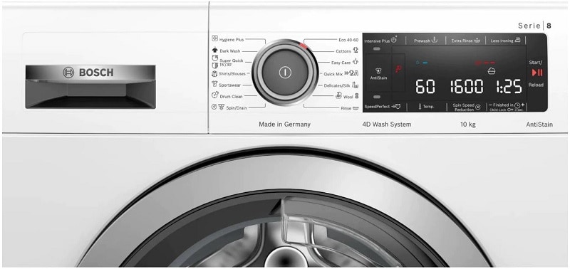 Bosch WAX32M01BY panou